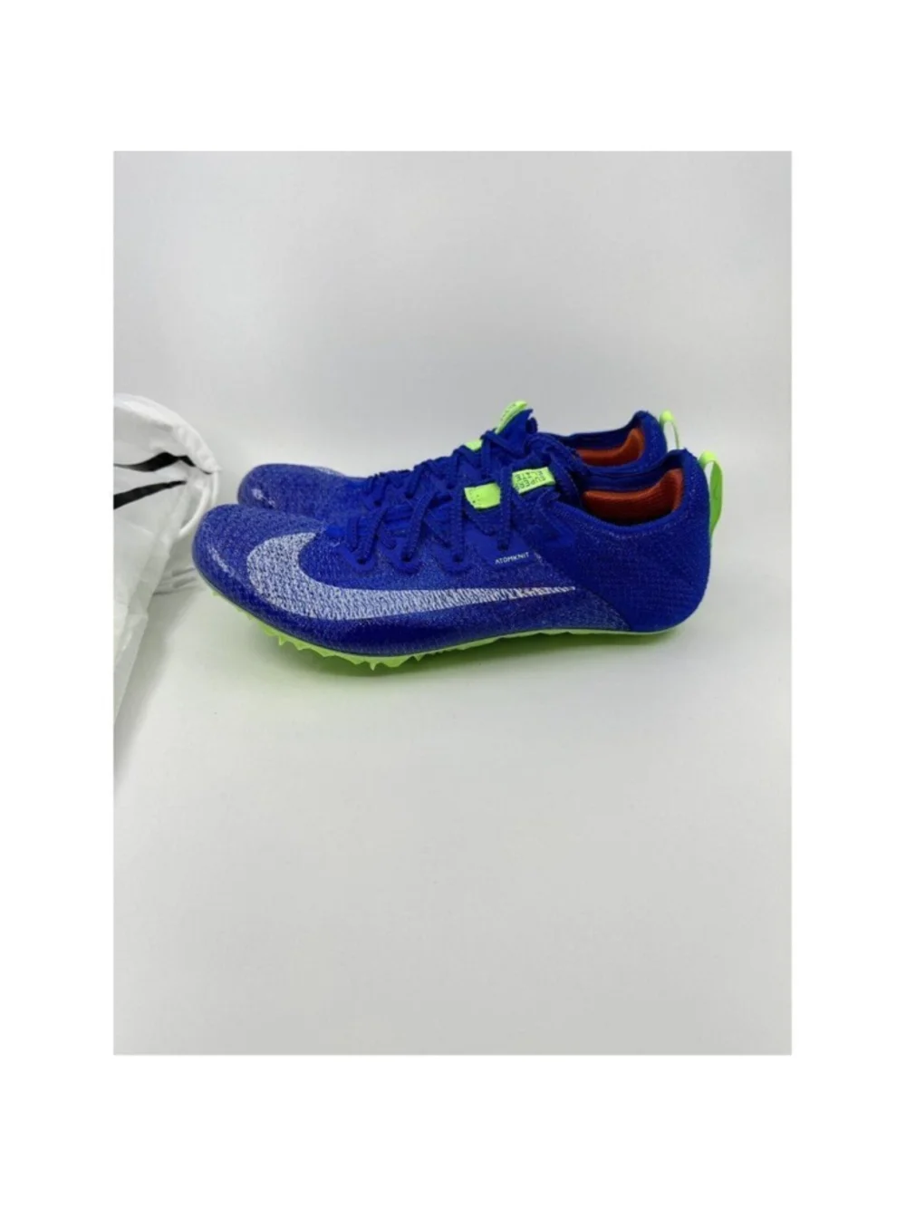Nike Zoom Superfly ELITE 2 Racer Blue Lime CD4382-400 Men's 13